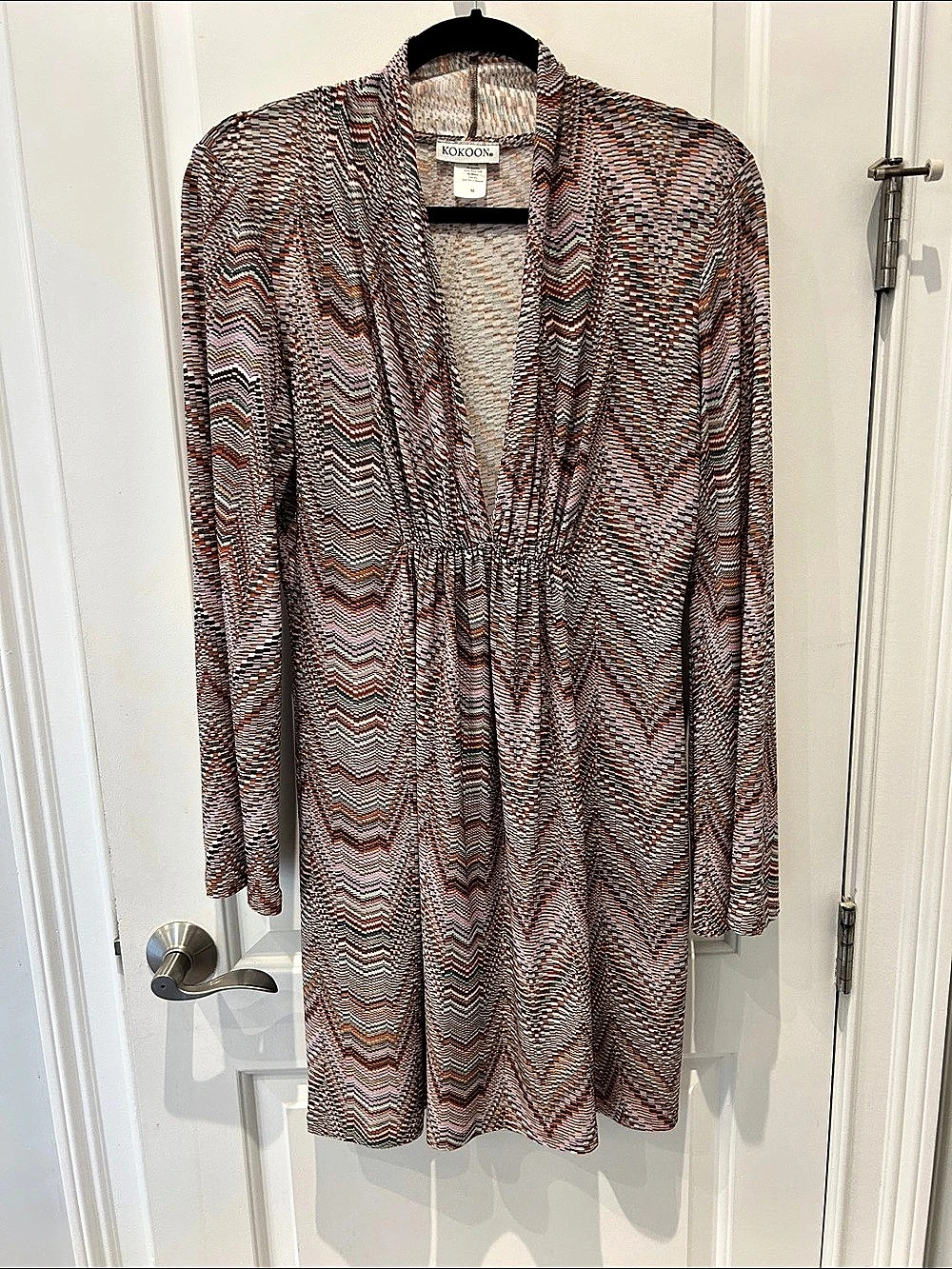KOKOON Women's Geometric Midi Dress Size Medium